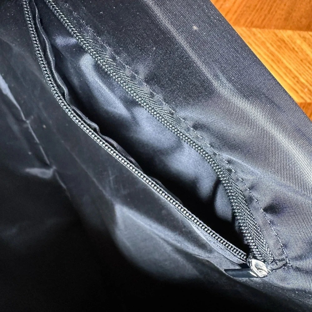 Black make up bag